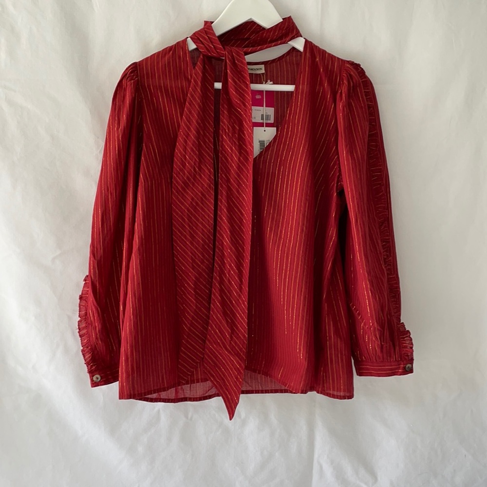 NWT Ulla Johnson ruby Julie blouse